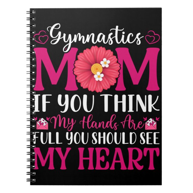 Gymnastics Mum Notebook (Front)