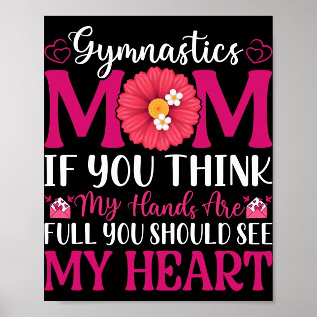 Gymnastics Mum Poster (Front)