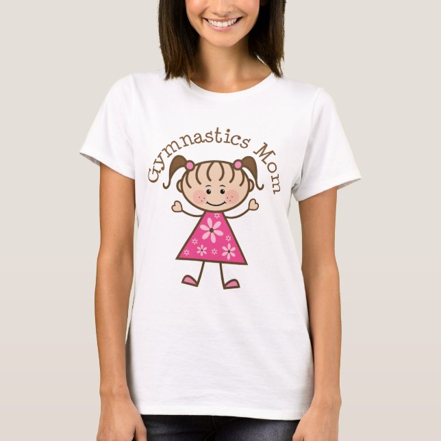 Gymnastics Mum T-Shirt (Front)