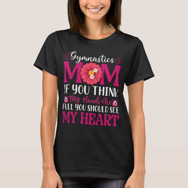 Gymnastics Mum T-Shirt (Front)