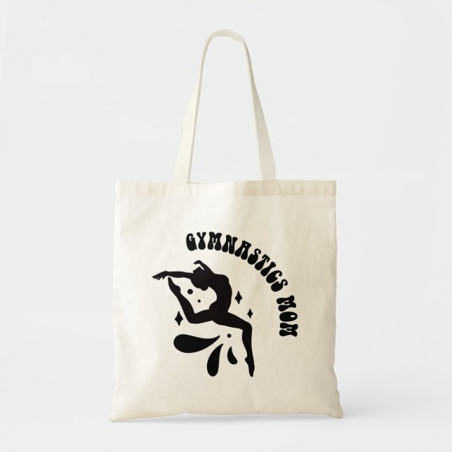 Gymnastics Mum Tote Bag (Front)