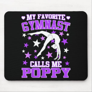 Gymnastics My Favorite Gymnast Calls Me Ppy  Mouse Pad
