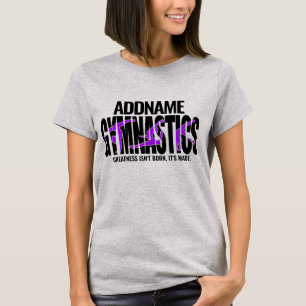 Gymnastics NAME Acrobatic Team Handspring Gymnast  T-Shirt
