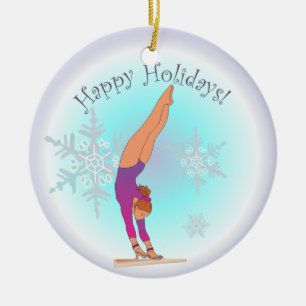 Gymnastics Ornament