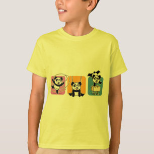 Gymnastics Pandas T-Shirt