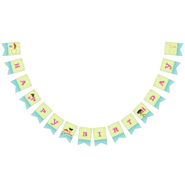 Gymnastics Party Bunting (All)