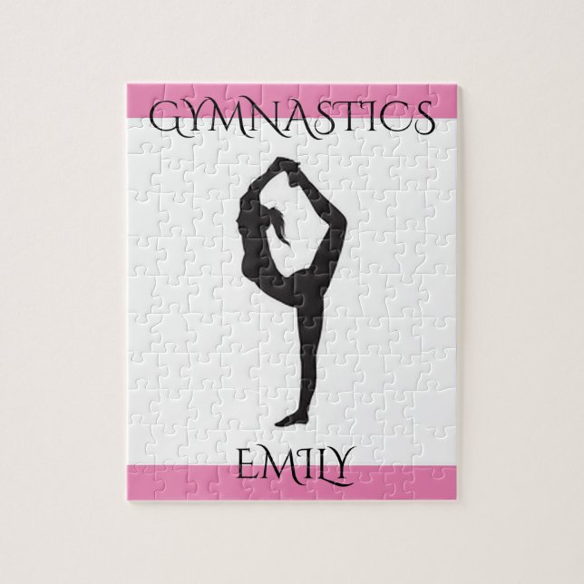 Gymnastics personalised puzzle. jigsaw puzzle (Vertical)