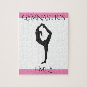 Gymnastics personalized puzzle. jigsaw puzzle