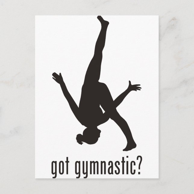 Gymnastics Postcard (Front)