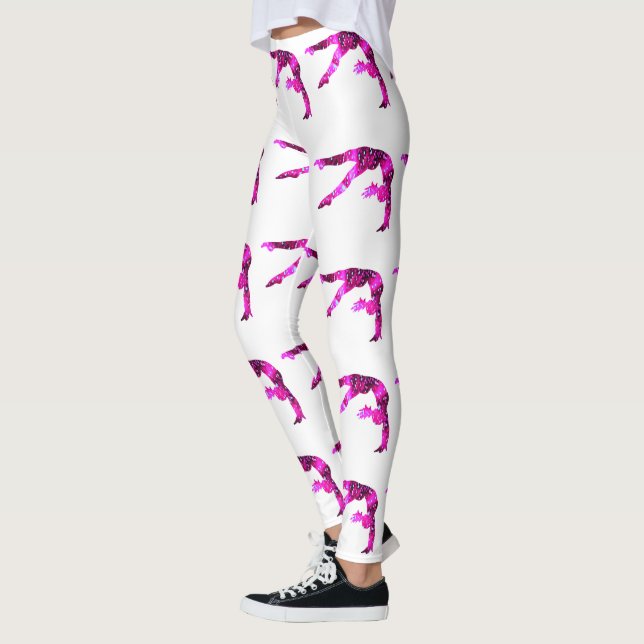 Gymnastics Power Tumbling Leggings (Left)