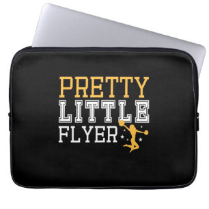 Gymnastics Pretty Little Flyer Laptop Sleeve