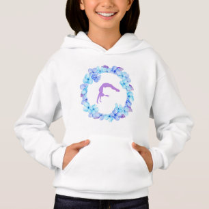 Gymnastics pullover hoodie/two sided.