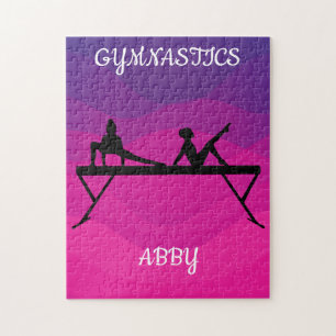 GYMNASTICS PUZZLE PERSONALIZED!