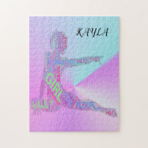 GYMNASTICS PUZZLE PERSONALIZED!