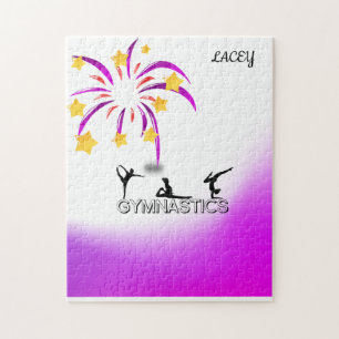 GYMNASTICS PUZZLE PERSONALIZED!
