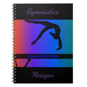 Gymnastics "Queen of the beam" Notebook
