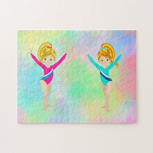 " GYMNASTICS" rainbow  Jigsaw Puzzle (Horizontal)