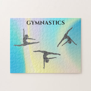 " GYMNASTICS" rainbow  Jigsaw Puzzle
