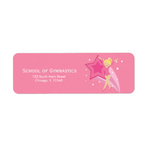 Gymnastics Return Address Label