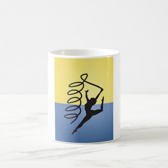 Gymnastics Ribbon Routine Mug (Center)