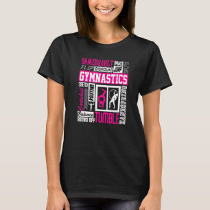 Gymnastics Routine Flip Somersault Dismount Perfec T-Shirt