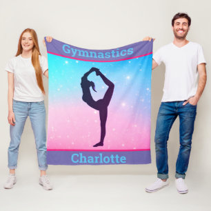 Gymnastics Scorpion Pastel Fleece Blanket