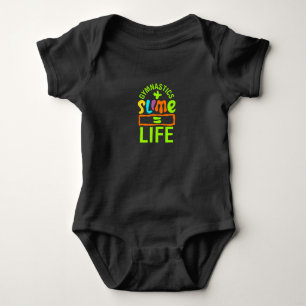 Gymnastics & Slime Baby Bodysuit