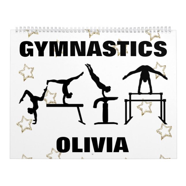 Gymnastics Stars Calendar (Cover)