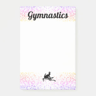 GYMNASTICS STATIONERY - Post-It Notes 4"x 6"