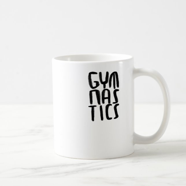 Gymnastics Sticker  Coffee Mug (Right)