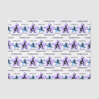 Gymnastics Superstar Tissue Paper
