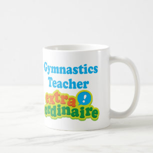 Gymnastics Teacher Extraordinaire Gift Idea Coffee Mug