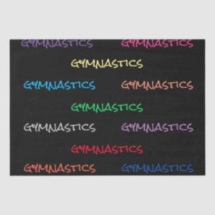 Gymnastics Tissue Paper