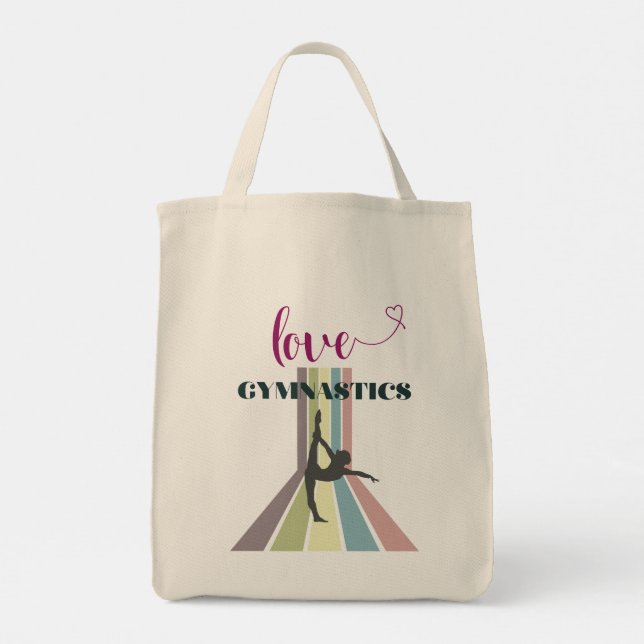 Gymnastics Tote Bag (Back)