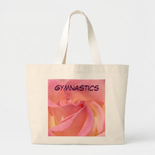 GYMNASTICS tote bags Pink Rose Totes bag gifts