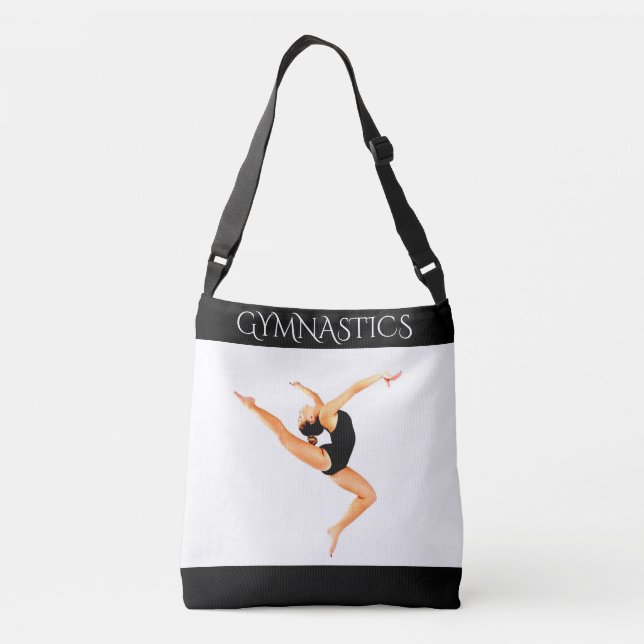 Gymnastics tote! crossbody bag (Back)