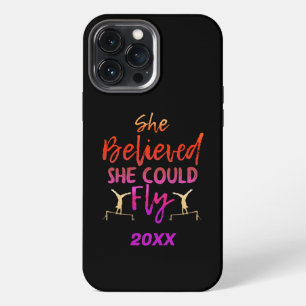 Gymnastics Uneven Bars - Believed She Could Fly iPhone 13 Pro Max Case