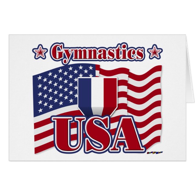 Gymnastics USA (Front Horizontal)