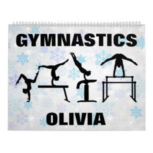 Gymnastics Winter Snowflake Calendar