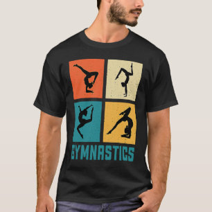 Gymnastics Women men Girls Teens Gymnast Dance Ret T-Shirt