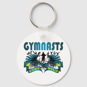 Gymnasts Gone Wild Key Ring
