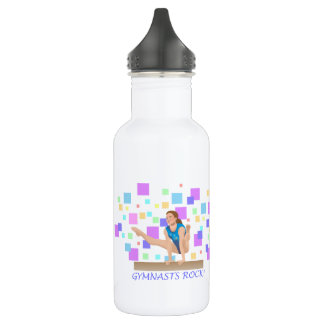 Gymnasts Rock!  Balance Beam 532 Ml Water Bottle