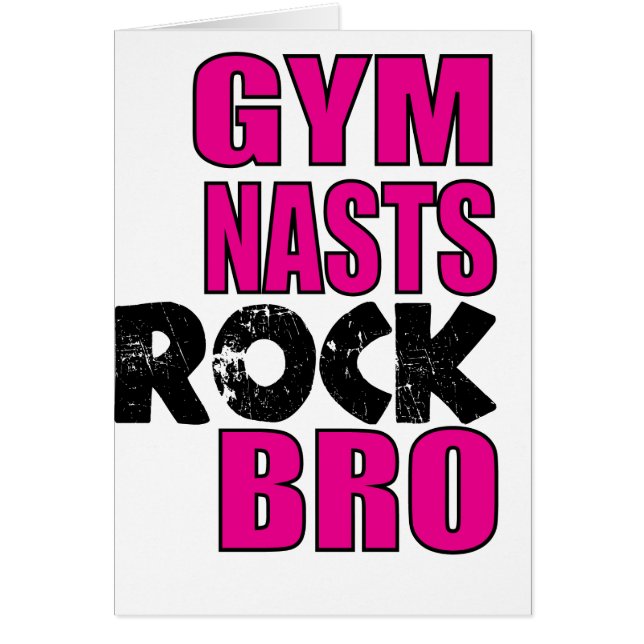 Gymnasts Rock Bro (Front)