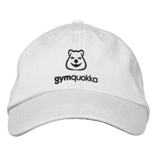 Gymquokka lack Logo Embroidered Adjustable Cap