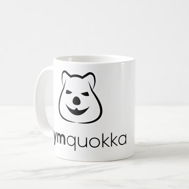 Gymquokka Motivation Mug (Front Left)