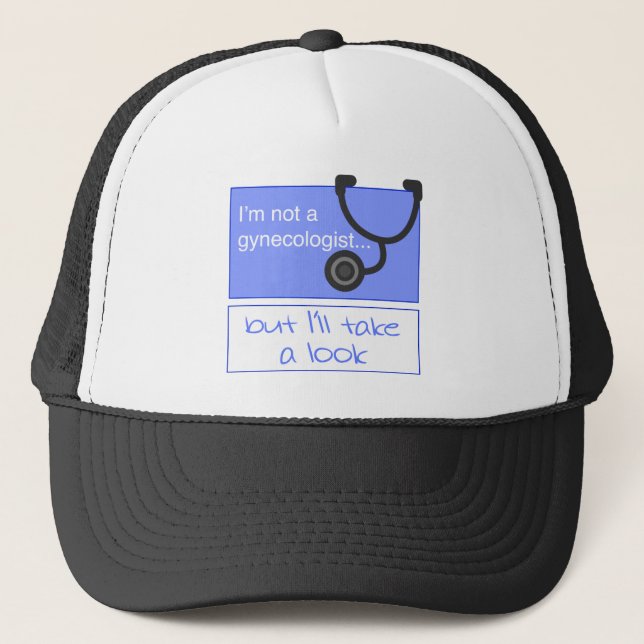 gynaecologist trucker hat (Front)
