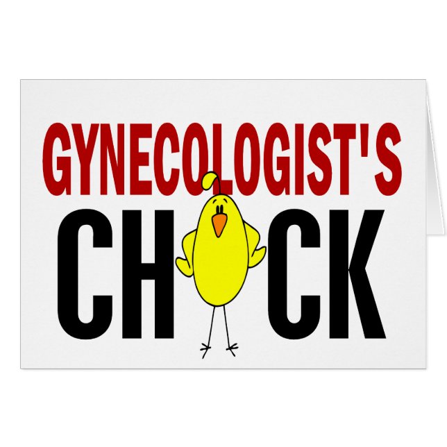 Gynaecologist's Chick (Front Horizontal)