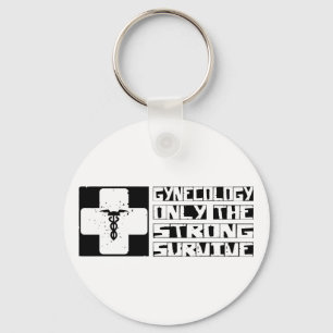 Gynaecology Survive Key Ring