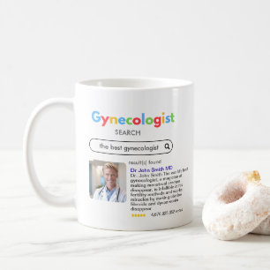 GYNECOLOGIST obstetrician doctor antistress search Coffee Mug
