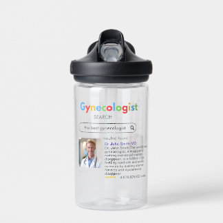 GYNECOLOGIST obstetrician doctor GOOGLE search Water Bottle